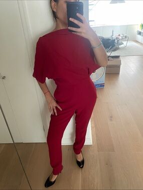 Reiss Jayne Asymetric Jumpsuit